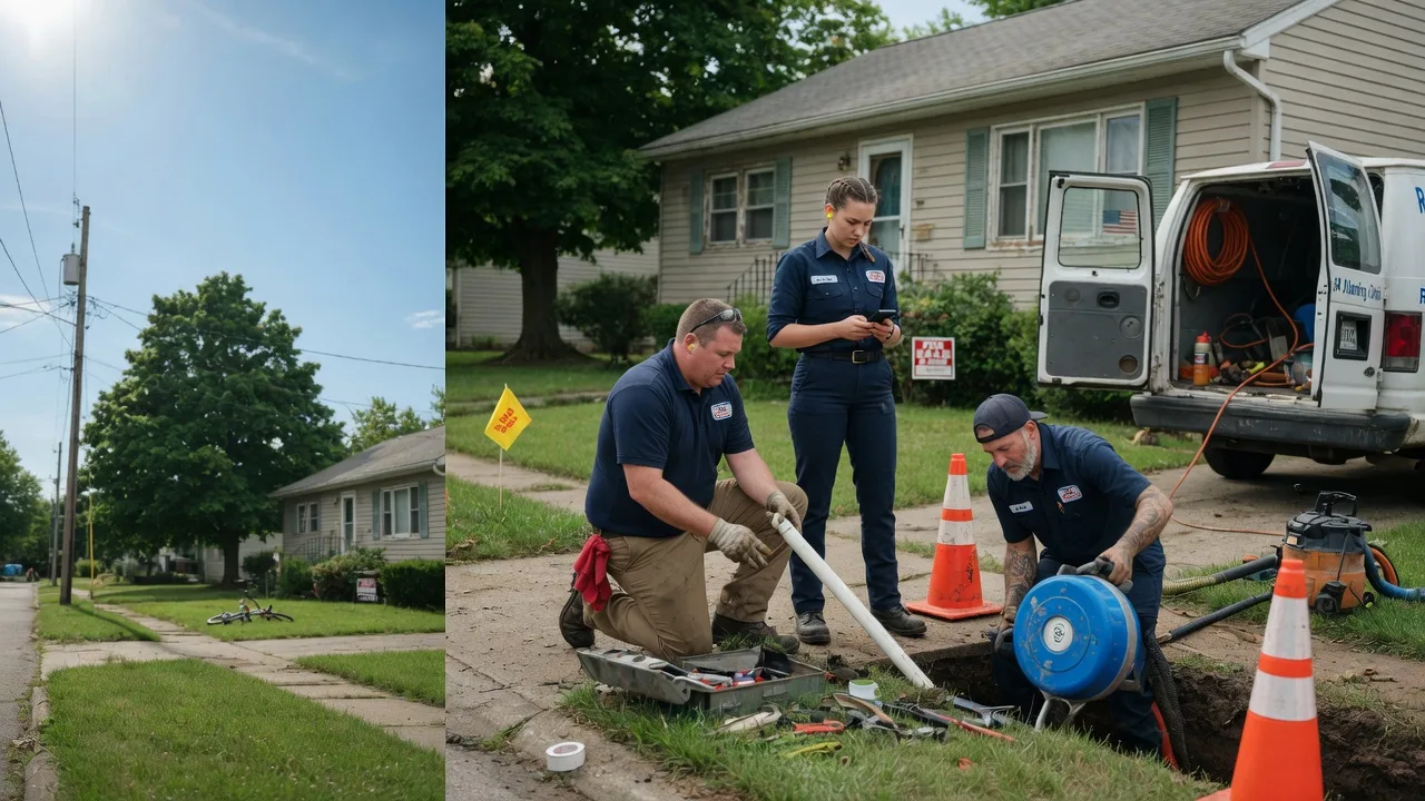 Sewer Line Repair in Wheatcroft, KY near me